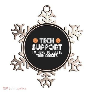 Funny Tech Support Geek Nerd Gift It Helpdesk Computer Geeks Gift Ornament