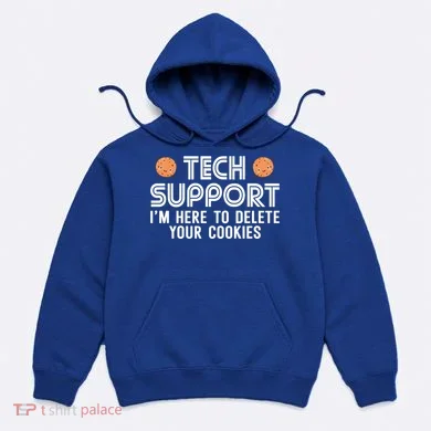 Funny Tech Support Geek Nerd Gift It Helpdesk Computer Geeks Gift Hoodie