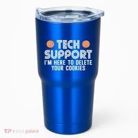Funny Tech Support Geek Nerd Gift It Helpdesk Computer Geeks Gift Tumbler thumb 0
