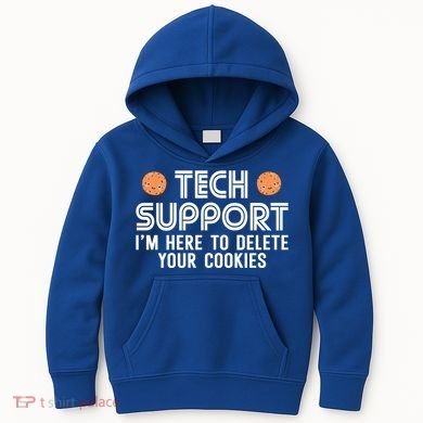 Funny Tech Support Geek Nerd Gift It Helpdesk Computer Geeks Gift Kids Hoodie