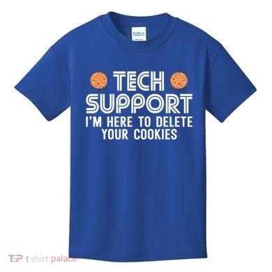 Funny Tech Support Geek Nerd Gift It Helpdesk Computer Geeks Gift Kids T-Shirt