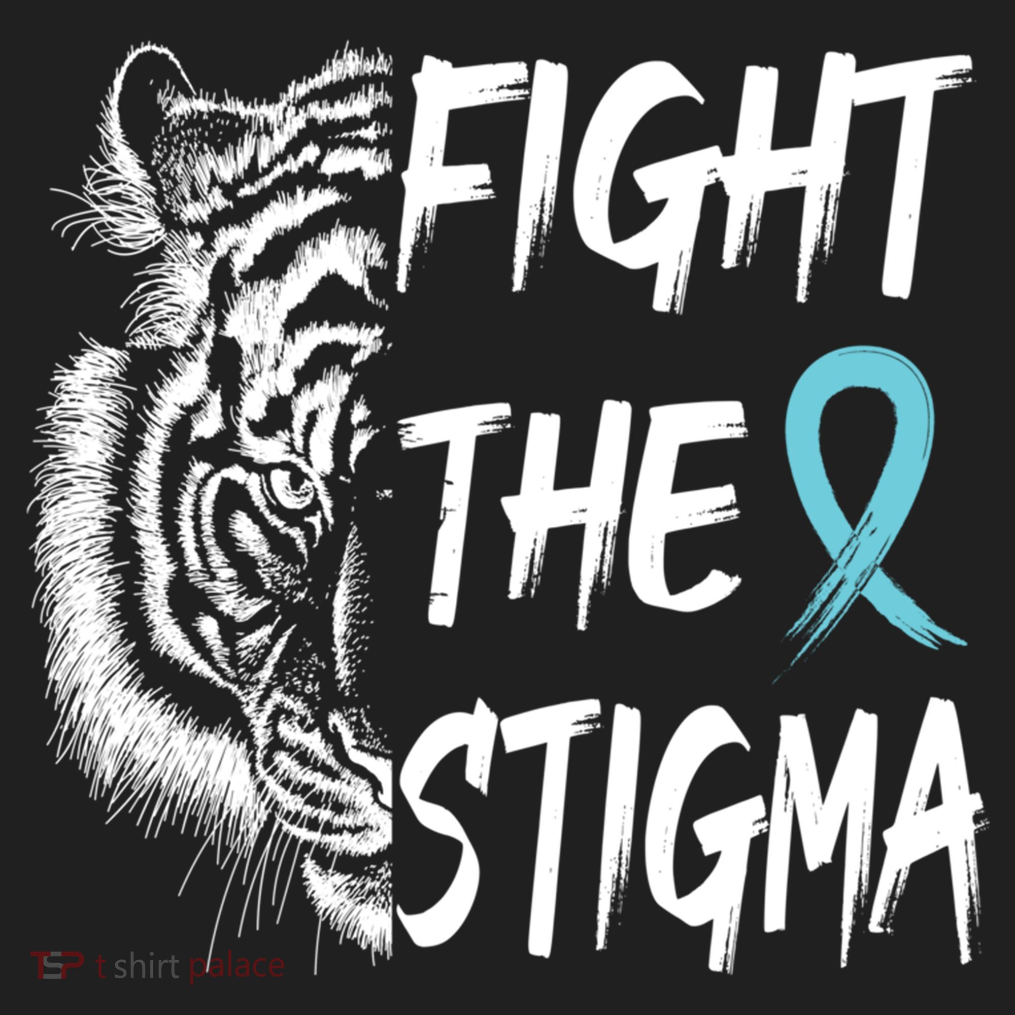 Fight The Stigma Lion Therapy Matters Suicide Prevention Gift Beanie