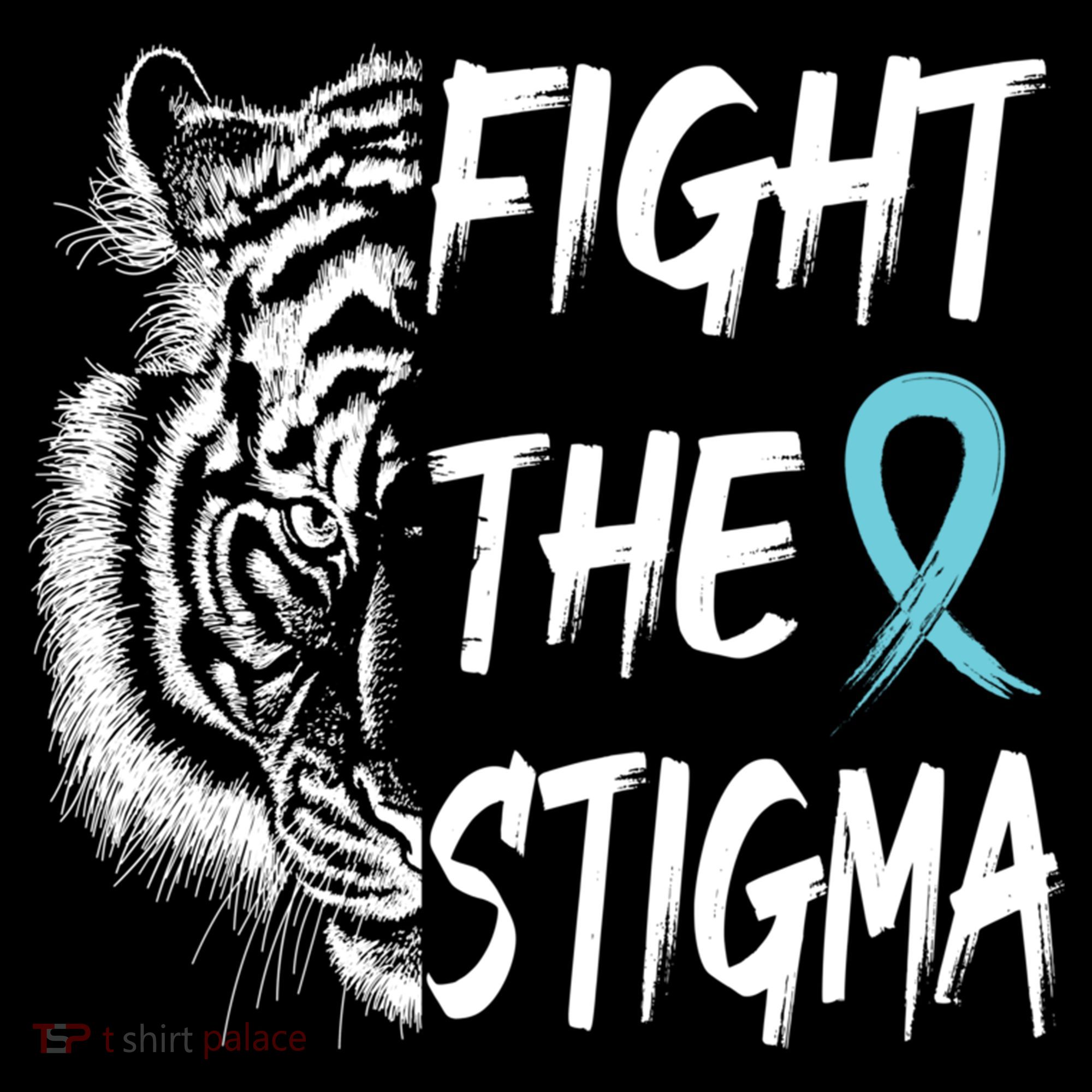 Fight The Stigma Lion Therapy Matters Suicide Prevention Gift Women's Hoodie