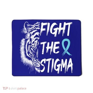 Fight The Stigma Lion Therapy Matters Suicide Prevention Gift Mousepad