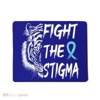 Fight The Stigma Lion Therapy Matters Suicide Prevention Gift Mousepad thumb 0