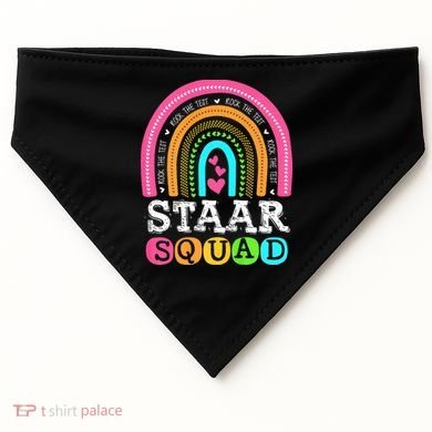 Funny Test STAAR Day Mode On Teacher Testing Ideas School USA-Made Doggie Bandana