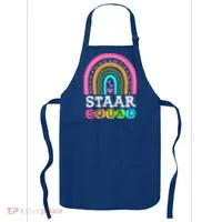 Funny Test STAAR Day Mode On Teacher Testing Ideas School Apron thumb 0
