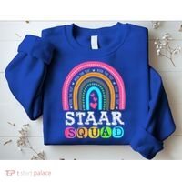 Funny Test STAAR Day Mode On Teacher Testing Ideas School Sweatshirt thumb 2