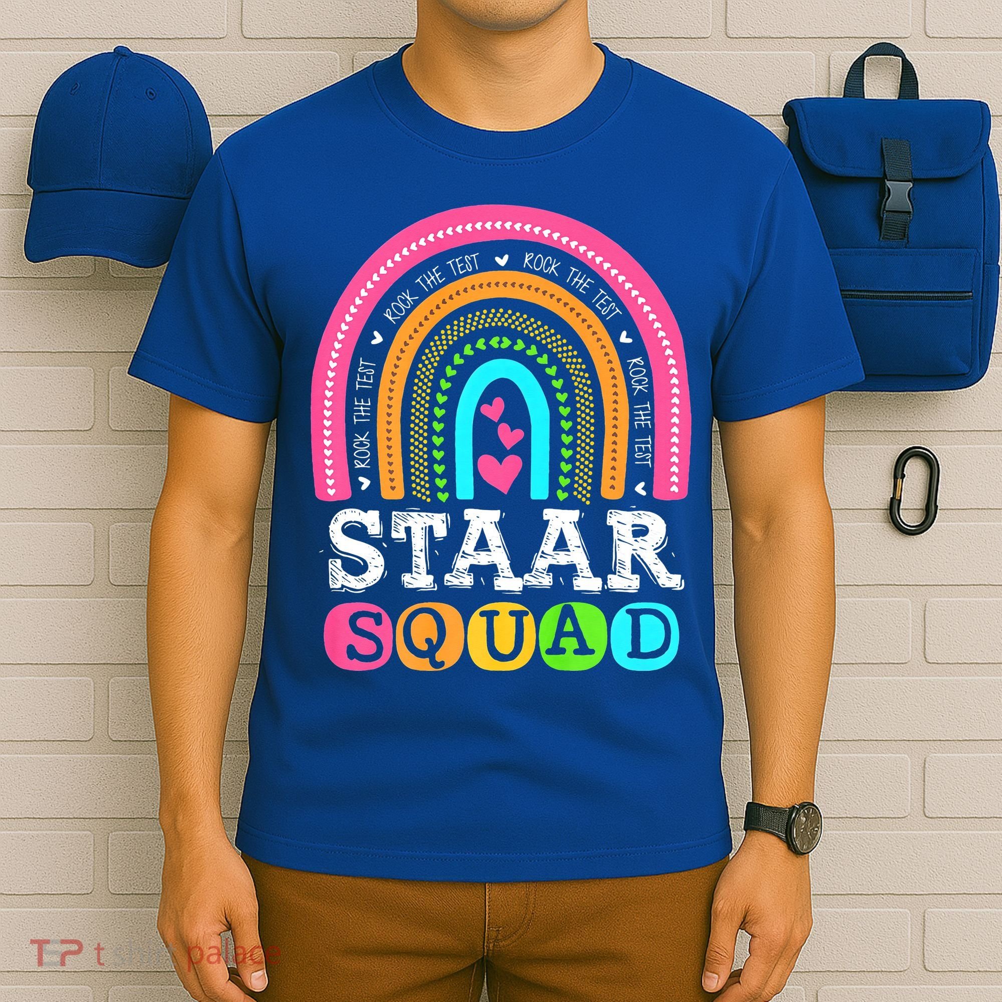 Funny Test STAAR Day Mode On Teacher Testing Ideas School T-Shirt