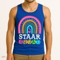 Funny Test STAAR Day Mode On Teacher Testing Ideas School Tank Top thumb 3