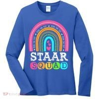 Funny Test STAAR Day Mode On Teacher Testing Ideas School Women's Long Sleeve Shirt thumb 0