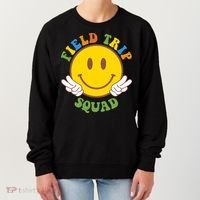 Field Trip Squad Smiley Face School Women's Sweatshirt thumb 0