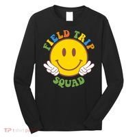 Field Trip Squad Smiley Face School Long Sleeve Shirt thumb 0