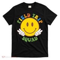Field Trip Squad Smiley Face School T-Shirt thumb 0