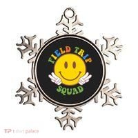 Field Trip Squad Smiley Face School Ornament thumb 0