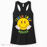 Field Trip Squad Smiley Face School Women's Tank Top thumb 0