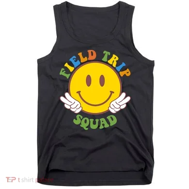 Field Trip Squad Smiley Face School Tank Top