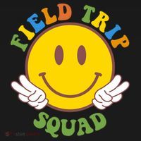 Field Trip Squad Smiley Face School Tank Top thumb 6