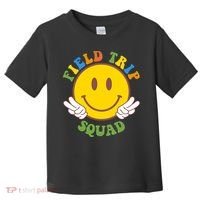 Field Trip Squad Smiley Face School Toddler T-Shirt thumb 0