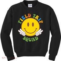 Field Trip Squad Smiley Face School Kids Sweatshirt thumb 0