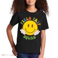 Field Trip Squad Smiley Face School Kids T-Shirt thumb 2