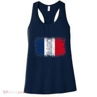 France Team Sports Soccer French Flag Jersey Women's Tank Top thumb 0