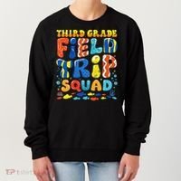 Field Trip Squad Fish Aquarium 3rd Grade Teacher Student Women's Sweatshirt thumb 0