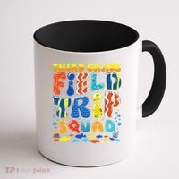 Field Trip Squad Fish Aquarium 3rd Grade Teacher Student Coffee Mug thumb 1