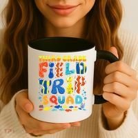 Field Trip Squad Fish Aquarium 3rd Grade Teacher Student Coffee Mug thumb 3
