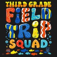 Field Trip Squad Fish Aquarium 3rd Grade Teacher Student Ornament thumb 1