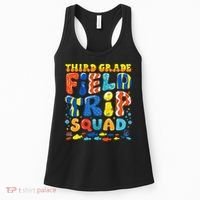 Field Trip Squad Fish Aquarium 3rd Grade Teacher Student Women's Tank Top thumb 0