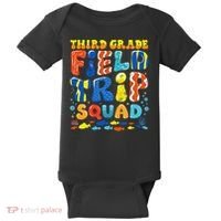 Field Trip Squad Fish Aquarium 3rd Grade Teacher Student Baby Bodysuit thumb 0