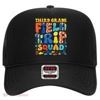 Field Trip Squad Fish Aquarium 3rd Grade Teacher Student Hat thumb 0