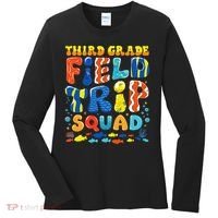 Field Trip Squad Fish Aquarium 3rd Grade Teacher Student Women's Long Sleeve Shirt thumb 0