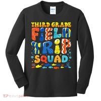 Field Trip Squad Fish Aquarium 3rd Grade Teacher Student Kids Long Sleeve Shirt thumb 0