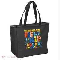 Field Trip Squad Fish Aquarium 3rd Grade Teacher Student Tote Bag thumb 2
