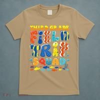 Field Trip Squad Fish Aquarium 3rd Grade Teacher Student T-Shirt thumb 5