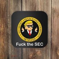 Fuck The Sec Mcmxxxiv Us Securities And Exchange Commission Coaster thumb 0