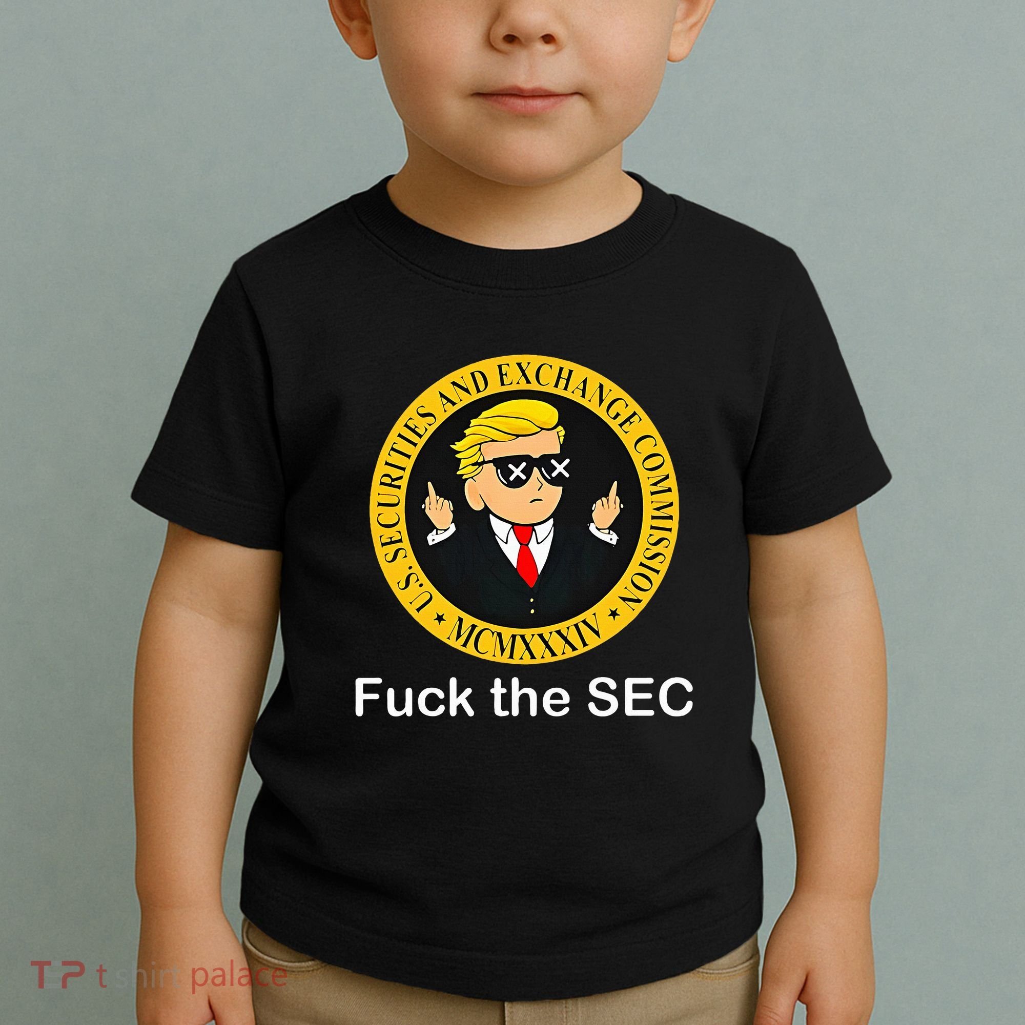 Fuck The Sec Mcmxxxiv Us Securities And Exchange Commission Toddler T-Shirt