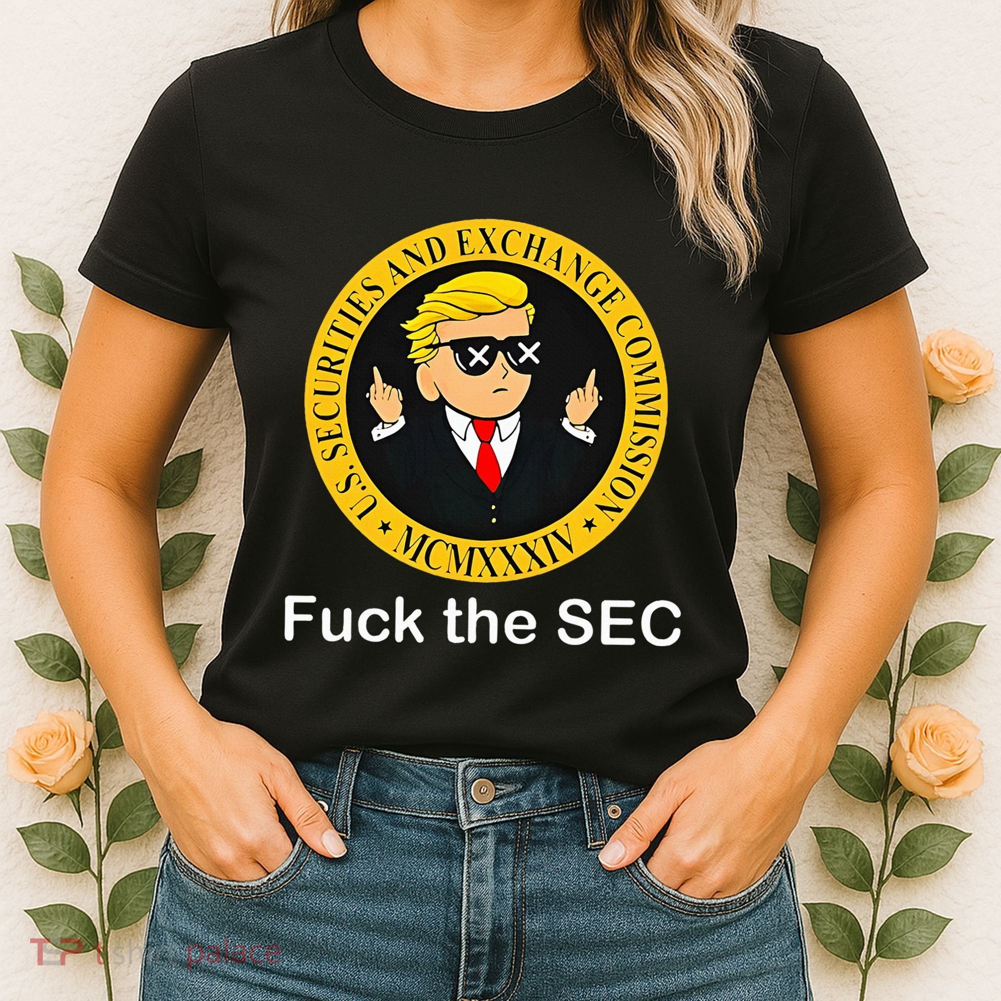 Fuck The Sec Mcmxxxiv Us Securities And Exchange Commission Women's T-Shirt