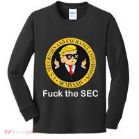 Fuck The Sec Mcmxxxiv Us Securities And Exchange Commission Kids Long Sleeve Shirt thumb 0