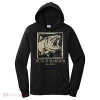 Fishing Town Souvenir Dutch Harbor Alaska Cool Gift Women's Hoodie thumb 0