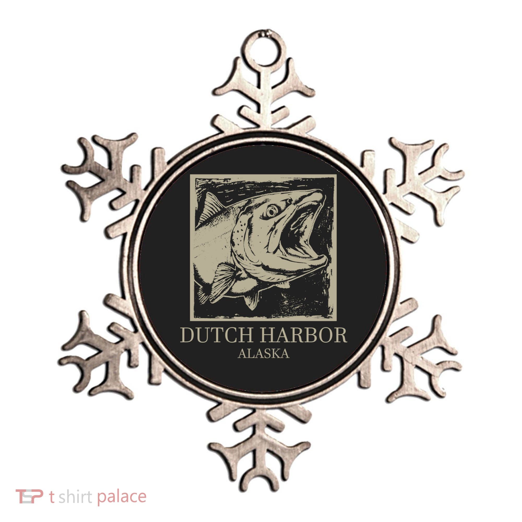 Fishing Town Souvenir Dutch Harbor Alaska Cool Gift Ornament
