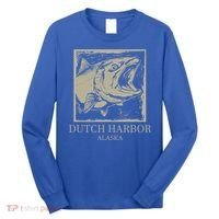 Fishing Town Souvenir Dutch Harbor Alaska Cool Gift Long Sleeve Shirt thumb 0