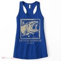 Fishing Town Souvenir Dutch Harbor Alaska Cool Gift Women's Tank Top thumb 0