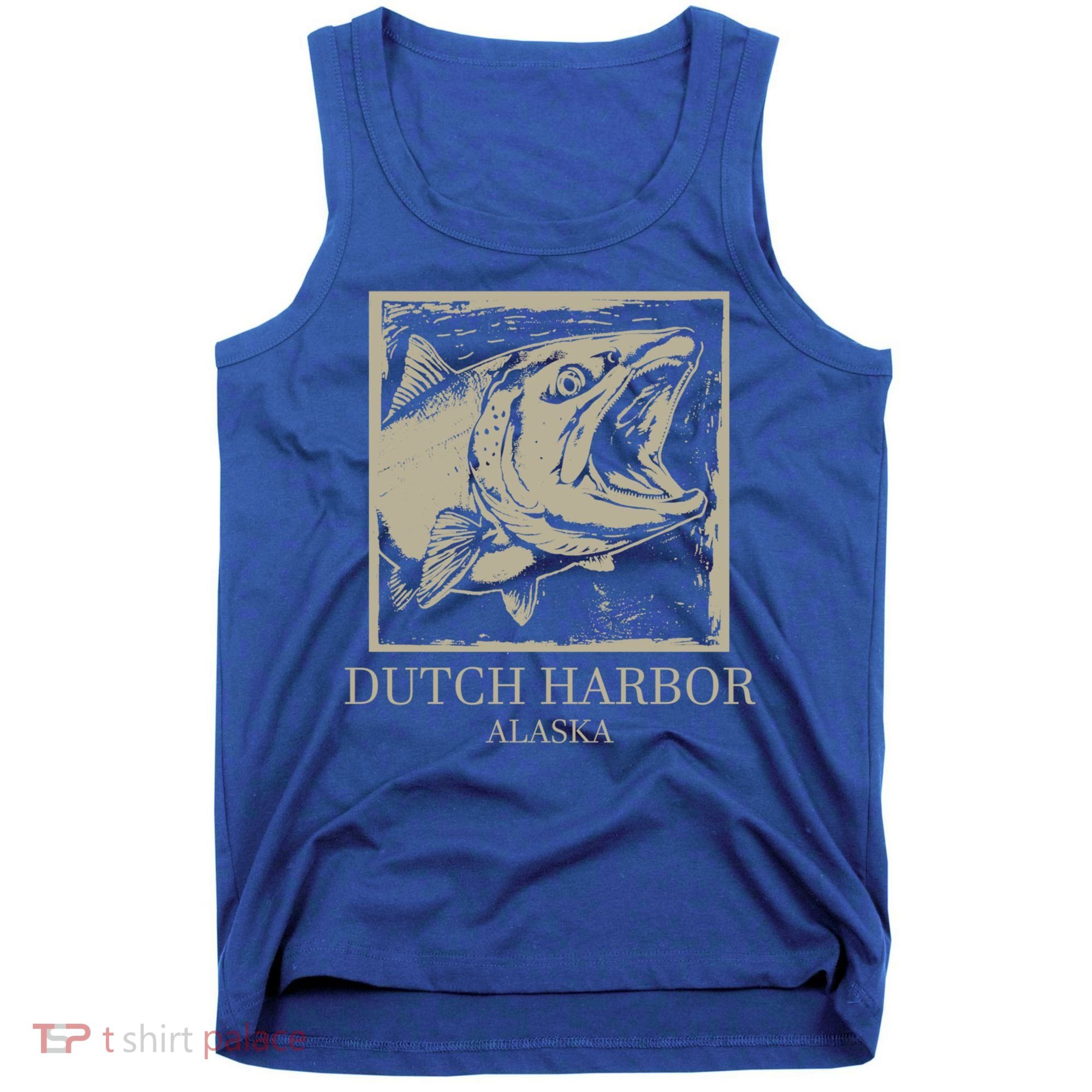Fishing Town Souvenir Dutch Harbor Alaska Cool Gift Tank Top