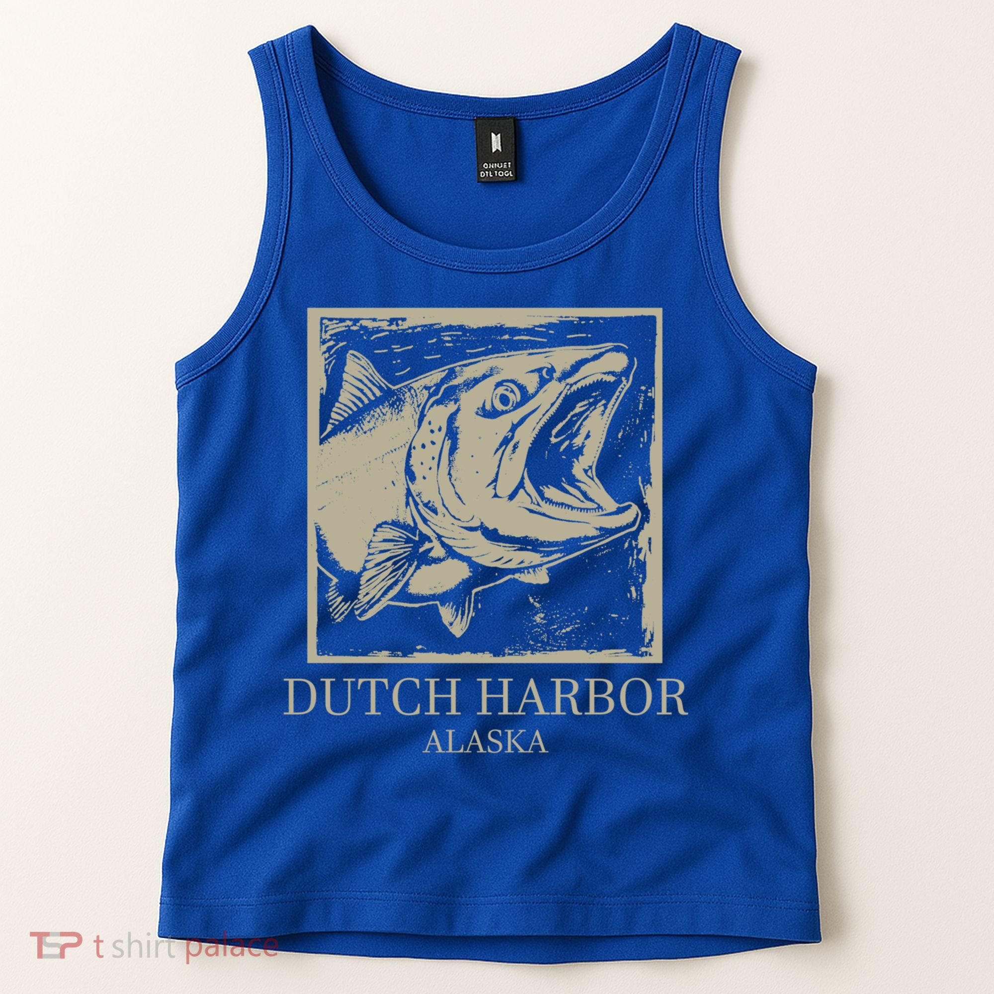 Fishing Town Souvenir Dutch Harbor Alaska Cool Gift Tank Top