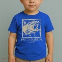 Fishing Town Souvenir Dutch Harbor Alaska Cool Gift Toddler T-Shirt thumb 2