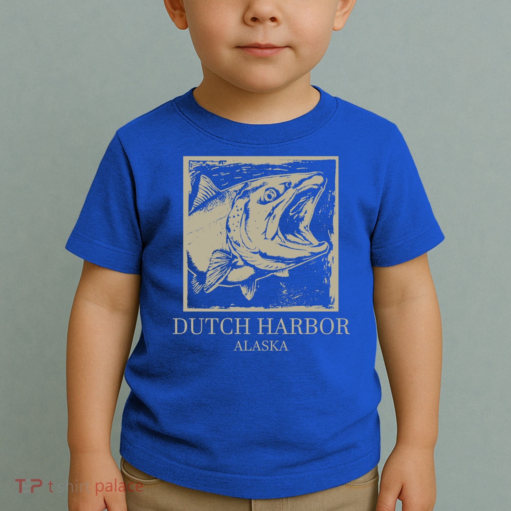 Fishing Town Souvenir Dutch Harbor Alaska Cool Gift Toddler T-Shirt