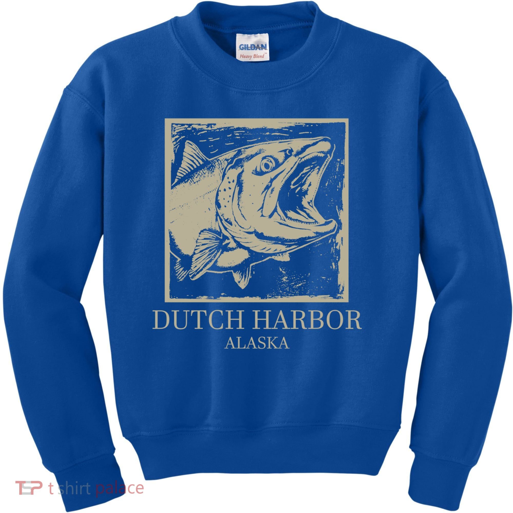 Fishing Town Souvenir Dutch Harbor Alaska Cool Gift Kids Sweatshirt